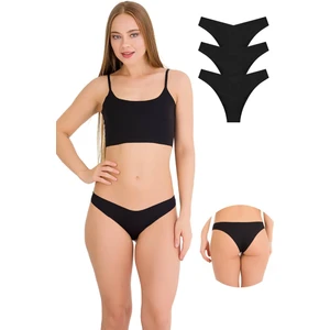 New Lilla 330 Kadın Dikişsiz Lazer Brazilian Külot Paketi V6-330