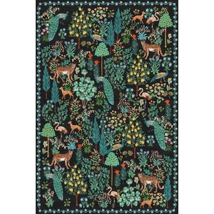 Rugs Modern Floral Mira Füme Pastel Çok Renkli Botanik Tema Dokuma Taban Halı Mira 1319
