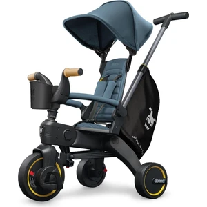 Liki Trike Tek Parça Katlanır 3 Tekerlekli Bebek Bisikleti S5-Ocean Blue