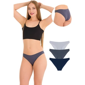 10010 Slip 3'lü Bikini Külot Paketi 10010-V3
