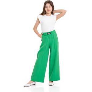 Boru Paça Beli Lastikli Kız Çocuk Pantolon