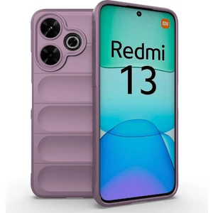 4U Sky Xiaomi Redmi 13 5g/13 4g Kılıf Tpu Koruyucu Arka Kapak-Açık Mor (Yurt Dışından)