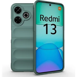 4U Sky Xiaomi Redmi 13 5g/13 4g Kılıf Tpu Koruyucu Arka Kapak-Yeşil (Yurt Dışından)
