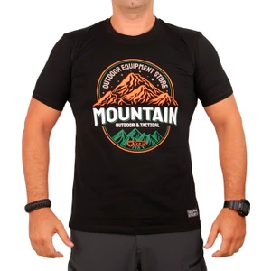 Prınted T-Shırt -Mountaın
