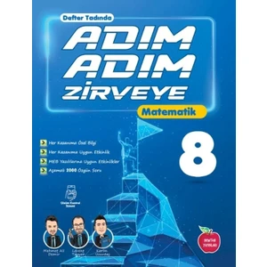 Newton Yayınları 8. Sınıf Matematik Adım Adım Zirveye Soru Bankası