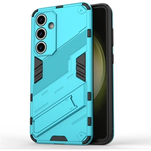 Seashell Digital Samsung Galaxy S24 Fe Kılıf Kickstand Hibrit Sert Pc Yumuşak Tpu Telefon Kapağı-Bebek Mavisi (Yurt Dışından)