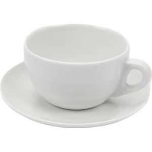ANCAP Verona Porselen Latte Fincan ve Tabak Takımı - 350 ml