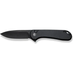 Button Lock Elementum Iı G10 Black Çakı