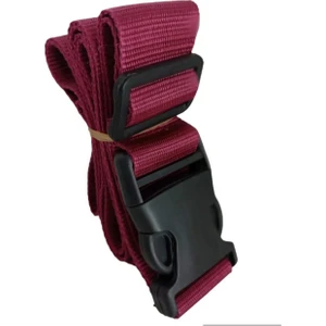 Bordo Renk Valiz Bavul Emniyet Kemeri 1 Adet En 4cm