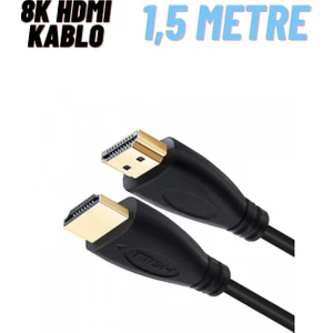 Ultra Yüksek Hızlı 8k HDMI 2.1 Kablo, 4K HDMI Kablosu Hdtv Kablo