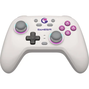 Gamesir Nova Hd Rumble Kablosuz Gamepad - Hall Effect Joysticks - Rgb LED - 1200MAH - Pc - Nintendo Switch - Ios - Android Uyumlu - Beyaz