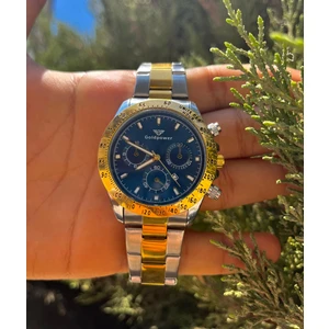Gold Power Rolex Model Çelik Lüks  Kordon Erkek Kol Saati