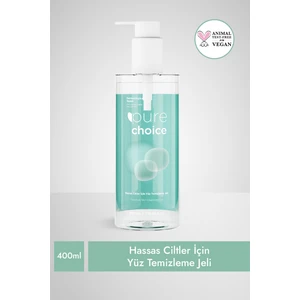 Pure Choice Hassas Ciltler İçin Yüz Temizleme Jeli 400 ml