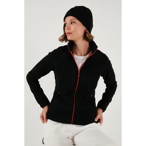 Slim Fit Fermuarlı Polar Hırka Bayan Hırka 5907012