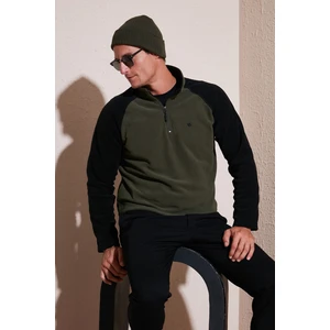 Slim Fit Yarım Fermuarlı Polar Erkek Polar 5906055