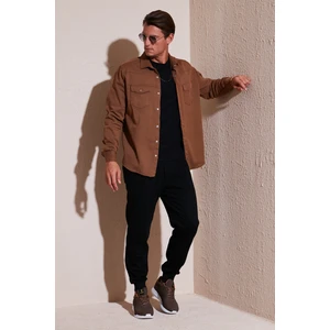 Pamuklu Regular Fit Çift Cepli Gömlek Erkek Gömlek CF24W116927
