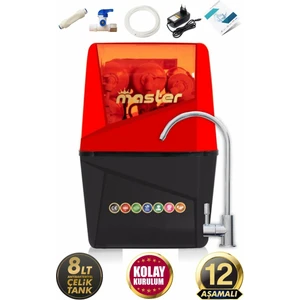 Piksel Aqua Master 12 Aşamalı Pompalı Master Membranlı Alkali Su Arıtma Cihazı