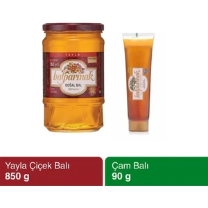 Yayla Çiçek Balı 850 gr + Çam Balı 90 gr