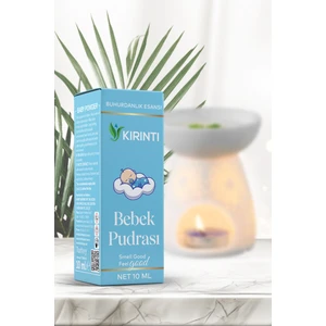 Kırıntı 2000 Bebek Pudrası Kokulu Oda Esansı 10 ml Buhurdanlık İçin Uygun Aromatik Yağ