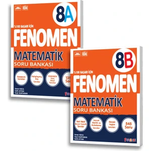 Fenomen Yayınları 8. Sınıf Matematik A-B 2024-2025