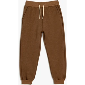 Basic Jogger Eşofman Altı Beli Bağlamalı Cepli
