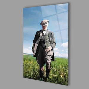 Exela Home Atatürk Baskılı Cam Tablo 4mm Dayanıklı Temperli Cam