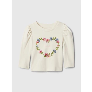 Kız Bebek Beyaz Mix & Match T-Shirt