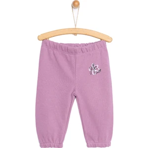 Basic Üç Iplik Baskılı Eşofman Alt Kız Bebek