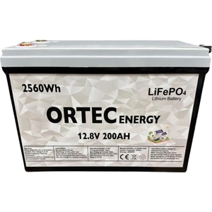 12.8V 200AH Lifepo4 Lityum Akü 2560 Wh