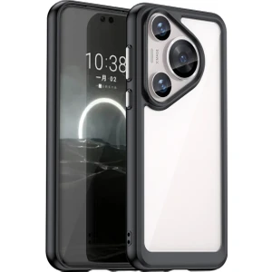 Huawei Pura 70 Pro Shield Serisi Darbeye Dayanıklı Yarı Esnek Plastik Tpu Kılıf - AL8100