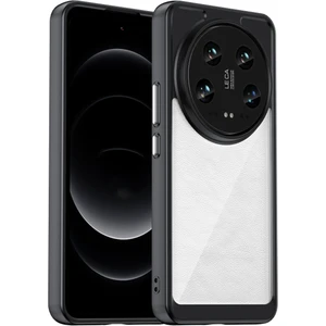 Xiaomi 14 Ultra Shield Serisi Darbeye Dayanıklı Yarı Esnek Plastik Tpu Kılıf - AL8100
