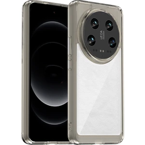 Xiaomi 14 Ultra Shield Serisi Darbeye Dayanıklı Yarı Esnek Plastik Tpu Kılıf - AL8100