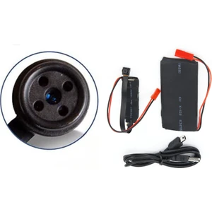 Düğme Kamera Mikro Uzaktan Izlenebilir 1080P Hd Wıfı Güvenlik Kamerası