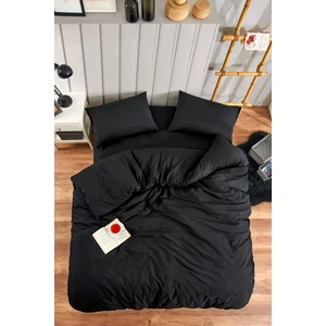 Tek Kişilik Düz Nevresim Takımı Lastikli Çarşaf ve 1 Adet Yastık Kılıflı