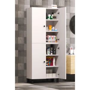 Yeni Vitrin Çok Amaçlı Dolap Kiler Dolabı Mutfak 60 Cm Banyo Dolabı