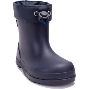W10305 Mendi Lacivert Ortopedik Erkek Çocuk Yağmur Çizme