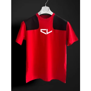Charles Leclerc 16 Kırmızı Siyah T-Shirt