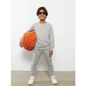 Luggi Baby Bisiklet Yaka Basic Uzun Kollu Erkek Çocuk Sweatshirt