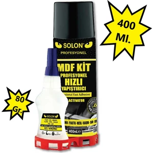 MDF Kit Profesyonel Hızlı Yapıştırıcı 400 Ml+80 Gr
