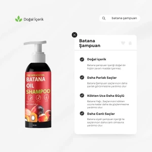 Batana Yağı Şampuanı