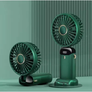 Mini Klima 5 Kademeli Şarjlı Taşınabilir Dijital Led Göstergeli El Fanı Vantilatör