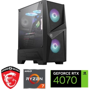 MSI 12GB RTX4070 – Gaming Pc Ddr5 -Ryzen 7 7800X3D – 32GB Ddr5 Ram – 1 Tb M.2 SSD – Sıvı Sogutmalı