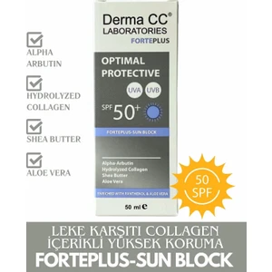 Derma cc Laboratorıes Güneş Kremi SPF50+ Forte Plus Yüksek Koruma Katmanlı Koruyucu 50ML