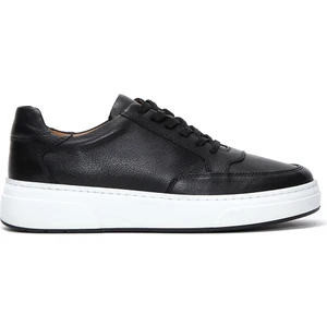 Erkek Siyah Bağcıklı Sneaker 24WFD610618