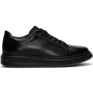 Erkek Siyah Bağcıklı Sneaker 24WFD610018