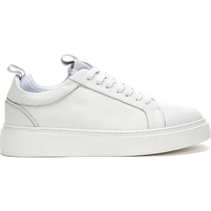 Erkek Beyaz Bağcıklı Sneaker 24WFD610518
