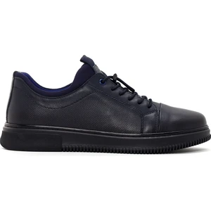 Erkek Lacivert Bağcıklı Sneaker 24WFD676026
