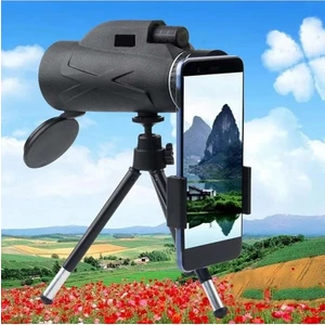 Yenlzd Telefon Kamera 80X Dürbün Zoom Tek Göz Monoküler Hd El Dürbünü Teleskop