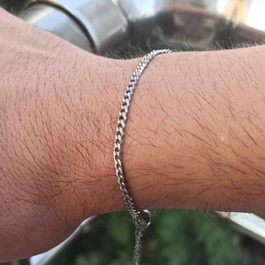 Humer Accessories Sık Zincir S Ince Çelik Erkek Bileklik