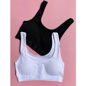 Pedli 2'li Fitilli Kalın Askı Pamuklu Yarım Atlet (M=70-75, L=80-85, Xl=90-95 )